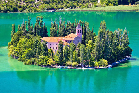 Split/Trogir: Krka falls Tour with Wine & Olive Oil Tasting Split/Trogir: Krka falls Tour with Wine & Olive Oil Tasting