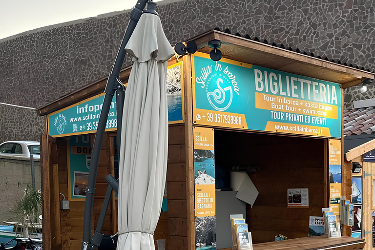 Scilla in Barca-Costa Viola tour: Caves-Cala Janculla