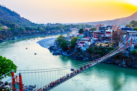 Von Delhi: Haridwar und Rishikesh Private 2-Tages Tour