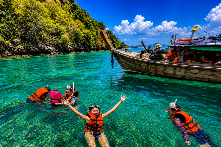 Krabi: 4 Islands Late Tour – No Crowds, Lunch Included