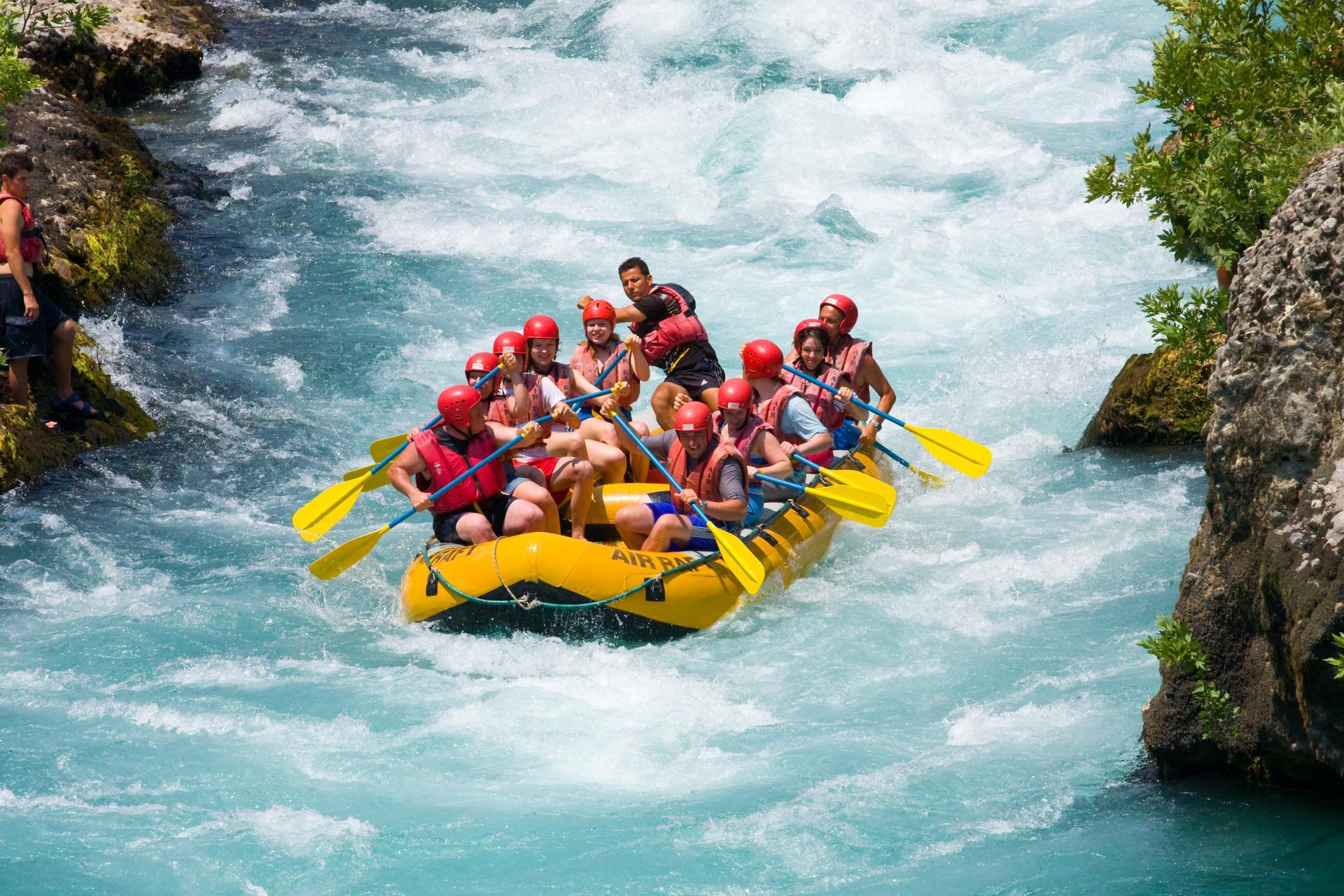 Rafting auf dem Fluss Cetina ab Split