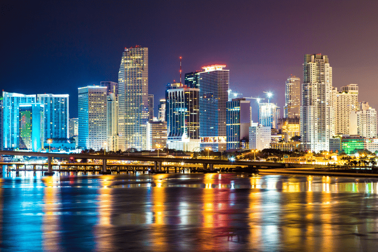 Miami : Croisière panoramique avec bar à bord