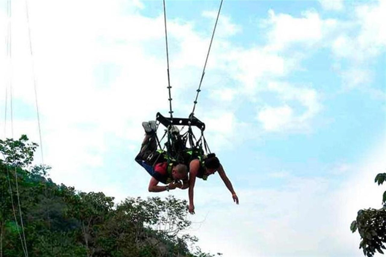 Von Bogota aus: Pendulum Freefall Experience vom BerggipfelVon Bogota: Pendel-Freifall-Erlebnis vom Berggipfel