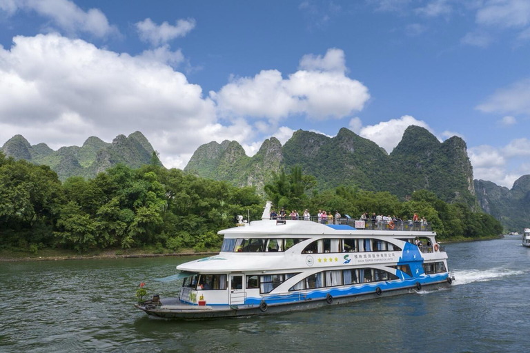Guilin: Li River Cruise to Yangshuo with Spanish Guide