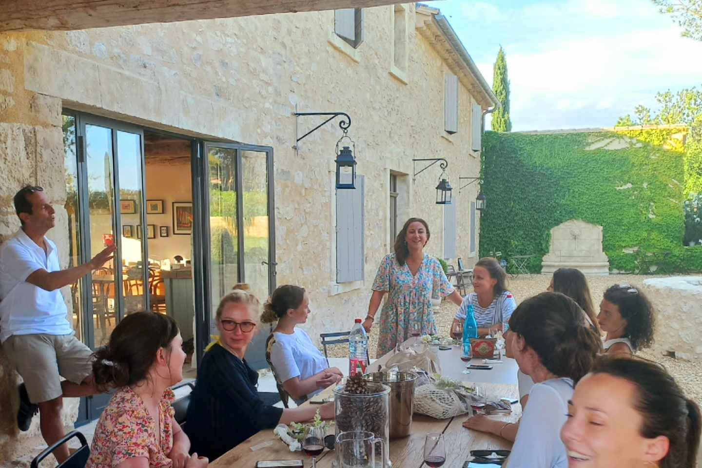 サン=ディディエ ワイナリー見学・オーガニックワイン試飲