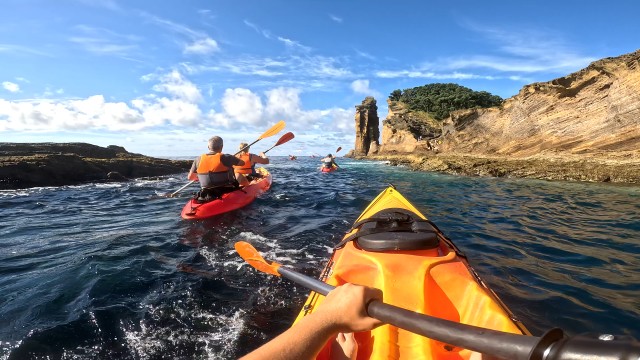 Visit Azores Vila Franca do Campo Islet Kayaking Experience in Ponta Delgada, São Miguel Island