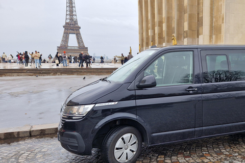 Private Transfer to Paris & Airport, Orly, CDG from Le Havre VAN