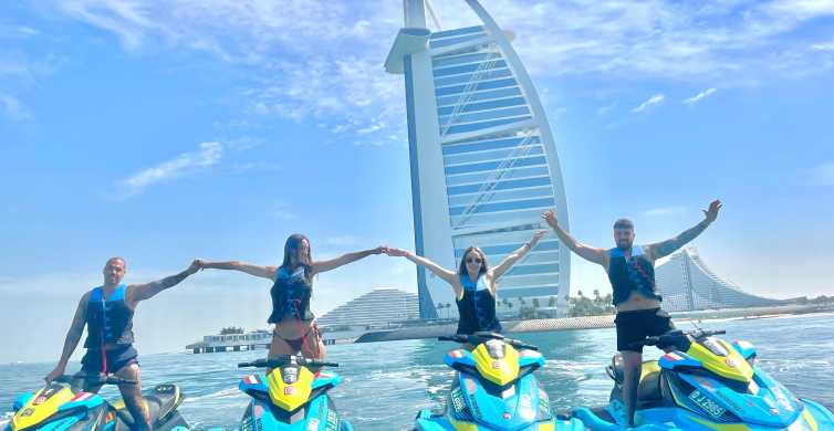 Dubai: Viatge en moto d'aigua a Burj Al Arab amb gelat