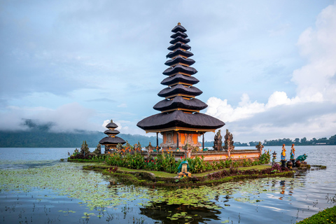 Bali: Nungnung Waterfall, Jatiluwih & Ulun Danu Temple Tour Small-Group Full-Day Tour – Excluding Tickets