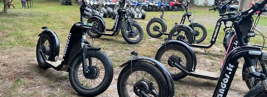 Bassin d’Arcachon : balade à trottinette électrique avec parcours variés.