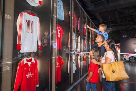 Munique: Museu do FC Bayern + vista da ArenaIngresso para a família