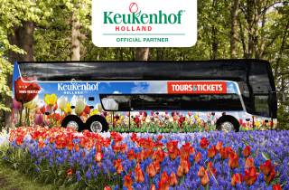 Von Amsterdam aus: Keukenhof Blumenpark Transfer mit Ticket