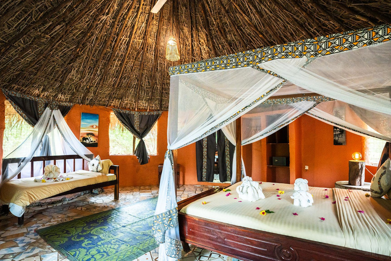 From Zanzibar: Overnight Selous G.R. Safari with Flights shared safari