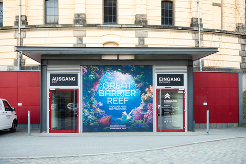 Dresden: Entry fee - 360° panorama "Great Barrier Reef" at Panometer Dresden Dresden: Entrance fee - 360° panorama "Great Barrier Reef" in the Panometer Dresden