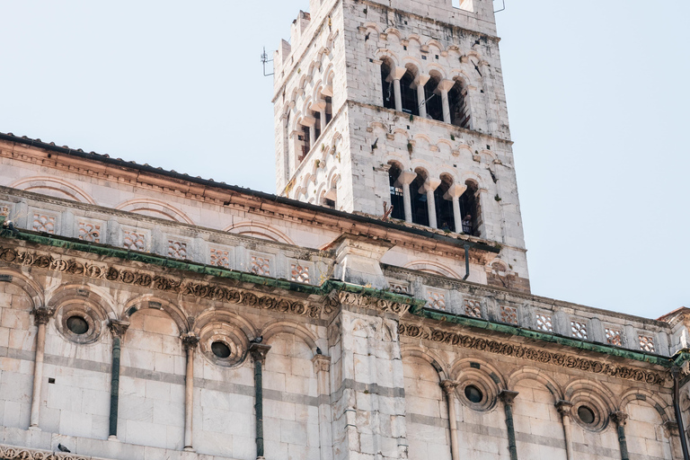 Vanaf Livorno (cruisehaven): busvervoer naar Pisa en LuccaVervoer met rondwandeling in Lucca