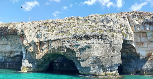 Santa Maria di Leuca:Cave Tour, swimming breaks, aperitif