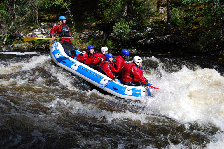 Fort William: rafting na białej wodzie na rzece Garry