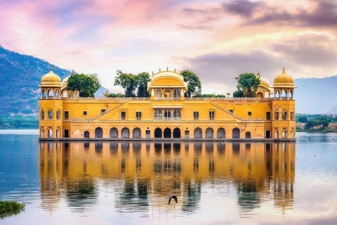 From Jaipur: Half-Day City Tour with Guide Tour With Car , Guide and Entry Fee