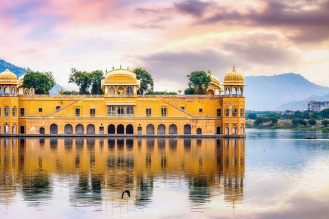 Depuis Jaipur : Visite d'une demi-journée de la ville avec guideVisite guidée uniquement