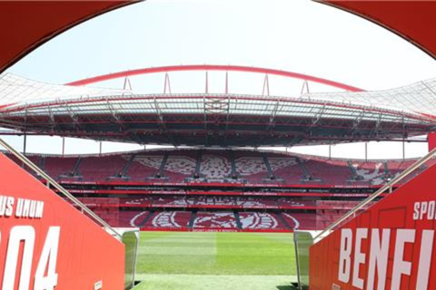 Lisbon: Slide in Sport Lisboa e Benfica Stadium Slide & Stadium Tour with Scarf