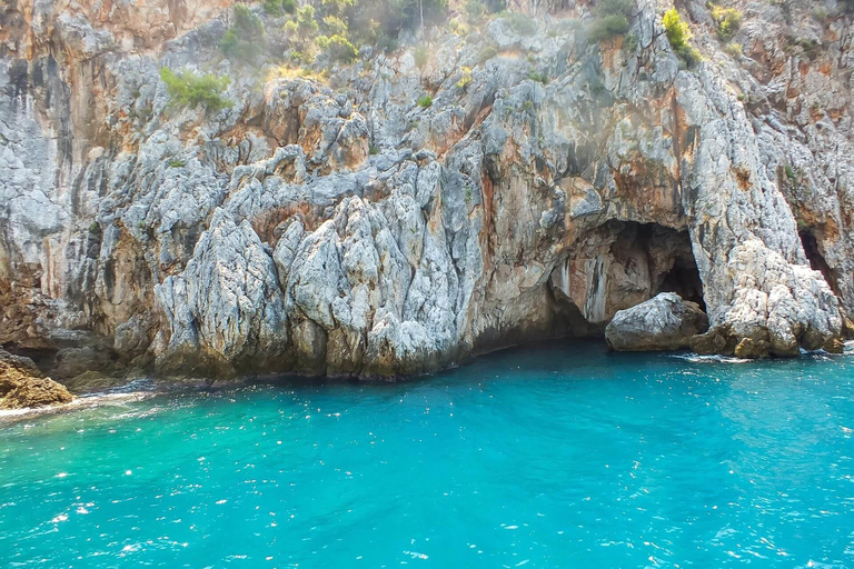 Alanya: Catamaran Cruise with Lunch, Drinks, & Transfer Catamaran Cruise with Lunch & Drinks (Meeting Point