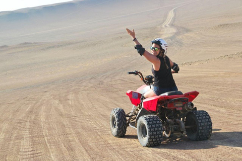 Quad biking: Ballestas Island and Paracas National Reserve