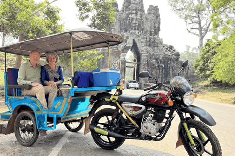 Siem Reap: Private Angkor Wat Tuk-Tuk Tour (English Driver) 3 Hours: Only Angkor Wat with Sunrise