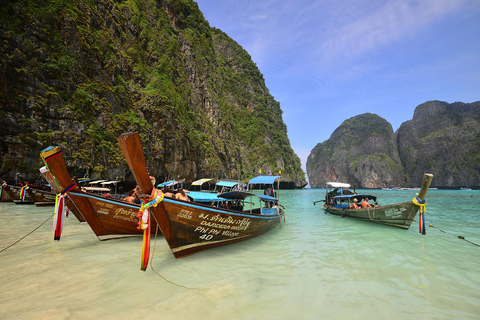 From Phi Phi: 6 Hrs Private Phi Phi Islands Boat Tour3-5 Person Tour