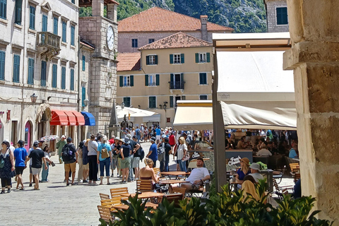 From Bar: Kotor Cable Car, Old Town & Sveti Stefan Tour