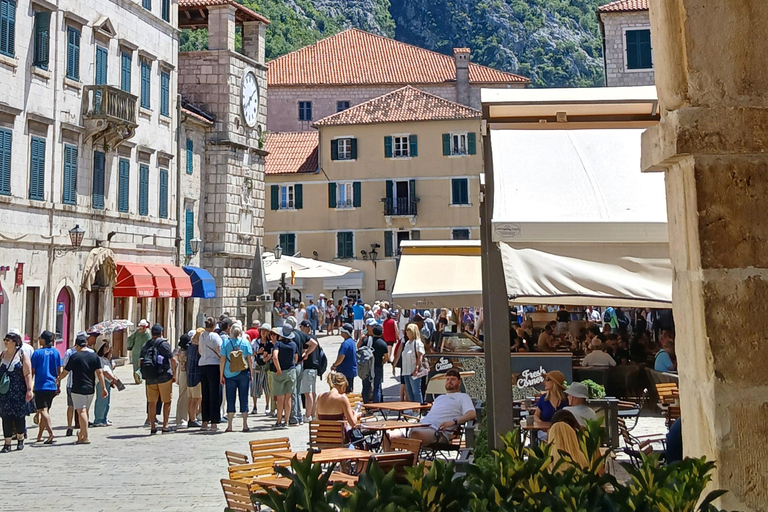 From Bar: Kotor Cable Car, Old Town & Sveti Stefan Tour