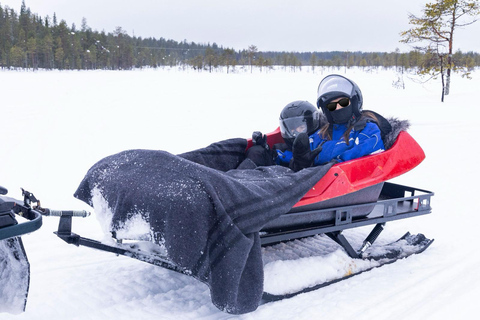 Saariselka: Snowmobile Safari on Tundra