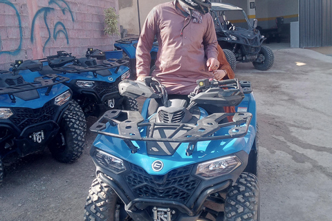 Quad e cena nel deserto di Agafay