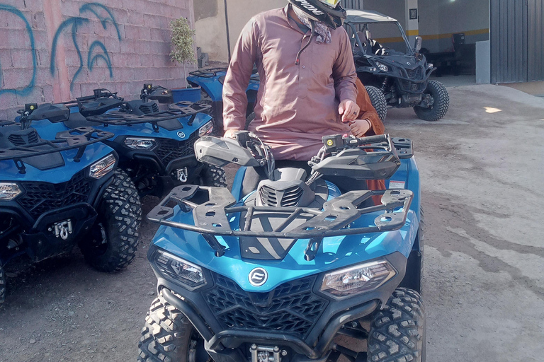 Quad e cena nel deserto di Agafay