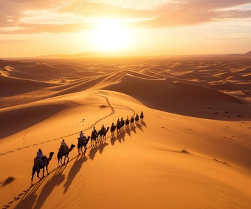 De la Marrakech la Fes: Aventura de 3 zile în deșertul Sahara