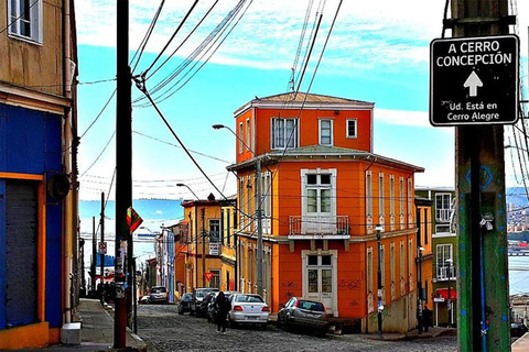 Porto di Valparaiso e Viña del Mar, degustazione di vini a Casablanca