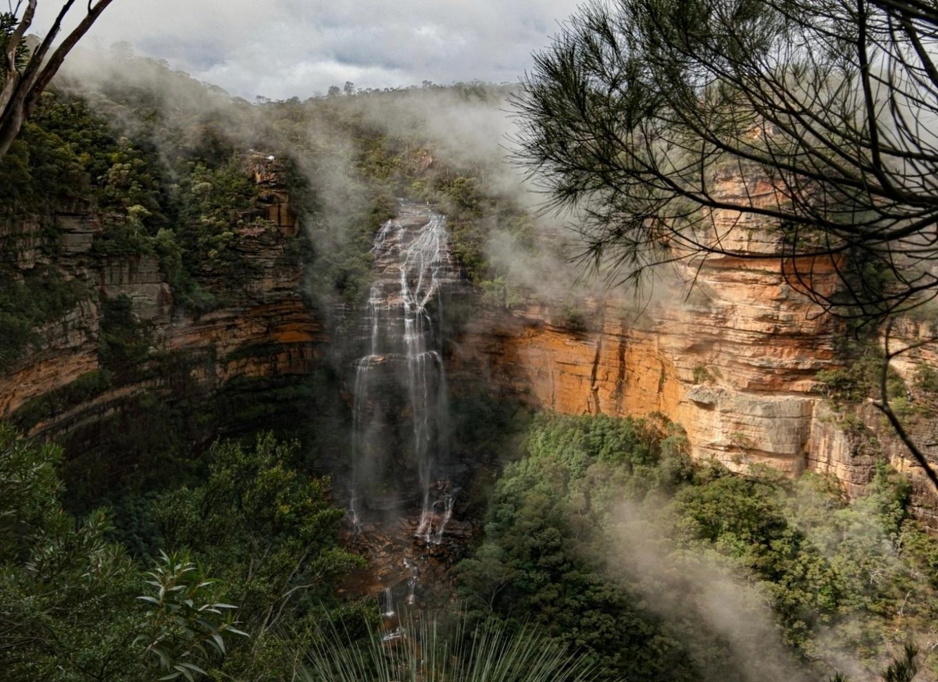 Fra Sydney: Blue Mountains-tur med vandfaldsvandring og frokost