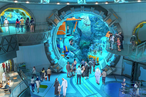 Abu Dhabi: SeaWorld Entry Ticket with Private SUV Transfer Abu Dhabi: SeaWorld Entry Ticket with KIA Carnival Transfer