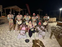 Sunset and Fire show - Housity