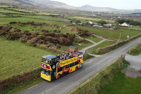 Dingle: 3 Hour Open-Top Bus Tour with Multiple Stops