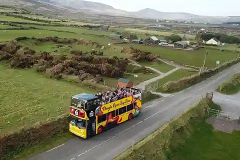 Dingle: 3 Hour Open-Top Bus Tour with Multiple Stops
