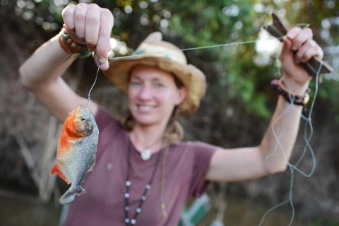 Vanuit Tambopata: vissen op piranha's