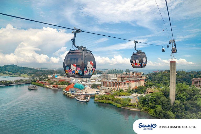 Singapura: Refeição Toast Box + Combo Sentosa Cable Car Sky PassVoucher para um pequeno-almoço local + Passe para o teleférico