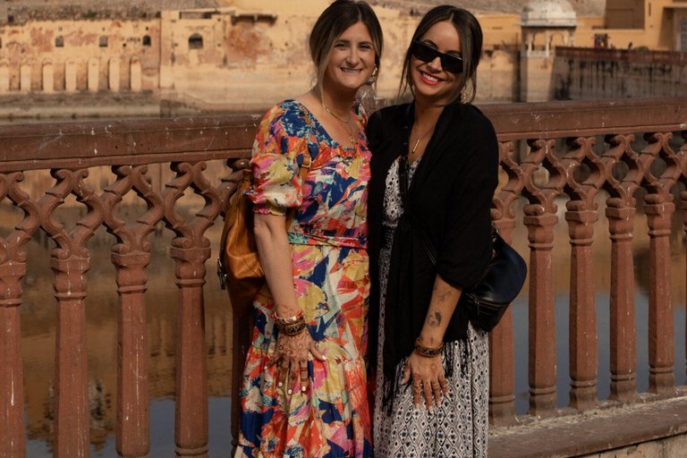 Jaipur: Speed Boat, Amber Walking Tour & Sunset with Pickup Speed Boat With Amber Walking Tour