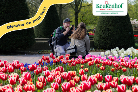 Amsterdam : Entrée au Keukenhof et transfert en navette aller-retour