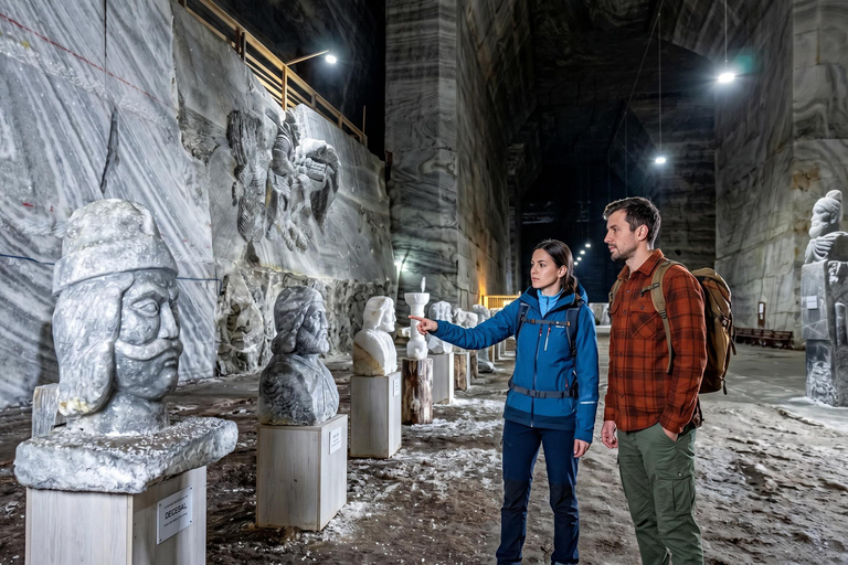 Bucharest: Underground Salt Mine & Dracula Tomb Tour COACH TOUR Audio guide in 24 languages