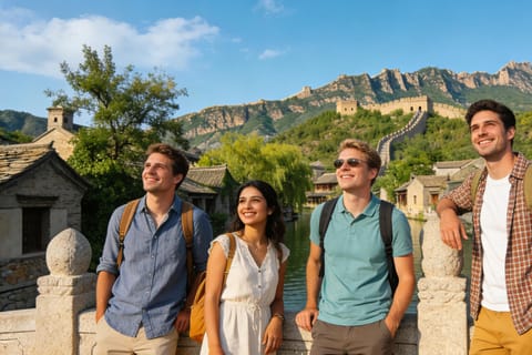 Beijing: Simatai Great Wall & Gubei Water Town Private Tour