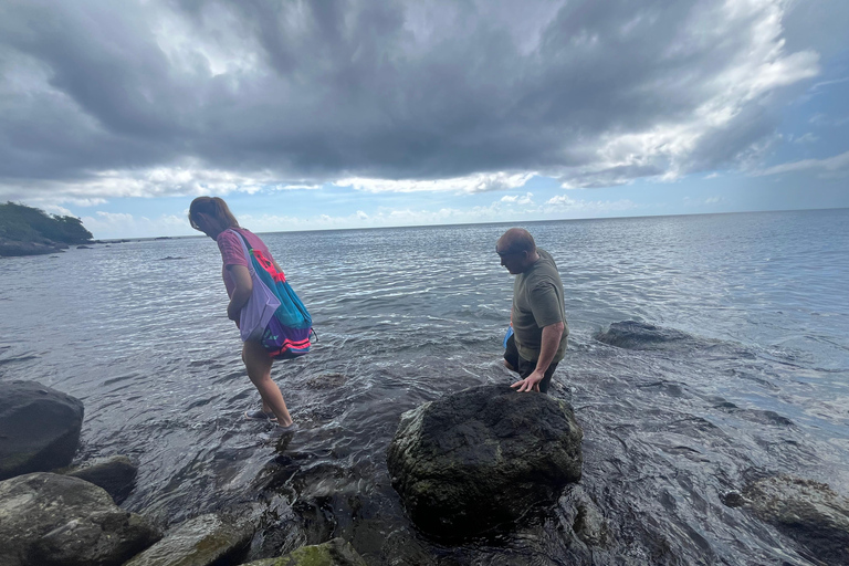 Hike St. Kitts: Sea Glass Discovery at Volcanic Beach Private Hike St. Kitts: Sea Glass Discovery Volcanic Beach