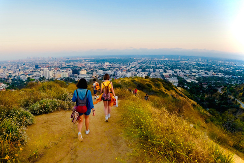 Hollywood: Walking and Hiking Sunset Tour & LA Skyline Views Hollywood: Walking and Hiking Sunset Tour with Scott & Blue