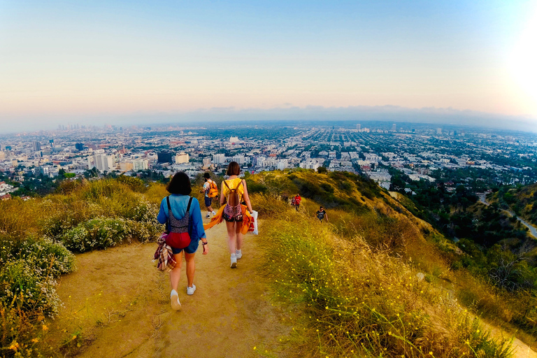 Hollywood: Walking and Hiking Sunset Tour & LA Skyline Views Hollywood: Walking and Hiking Sunset Tour with Scott & Blue