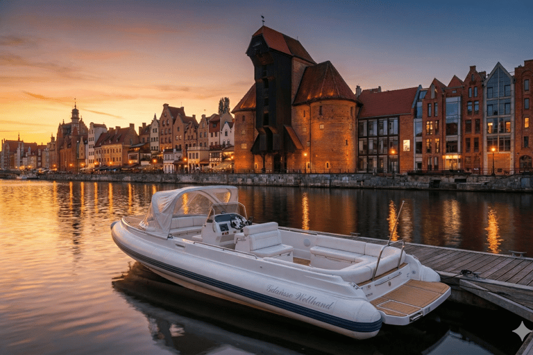 Gdańsk: Prosecco Boat Cruise with Drinks and Music